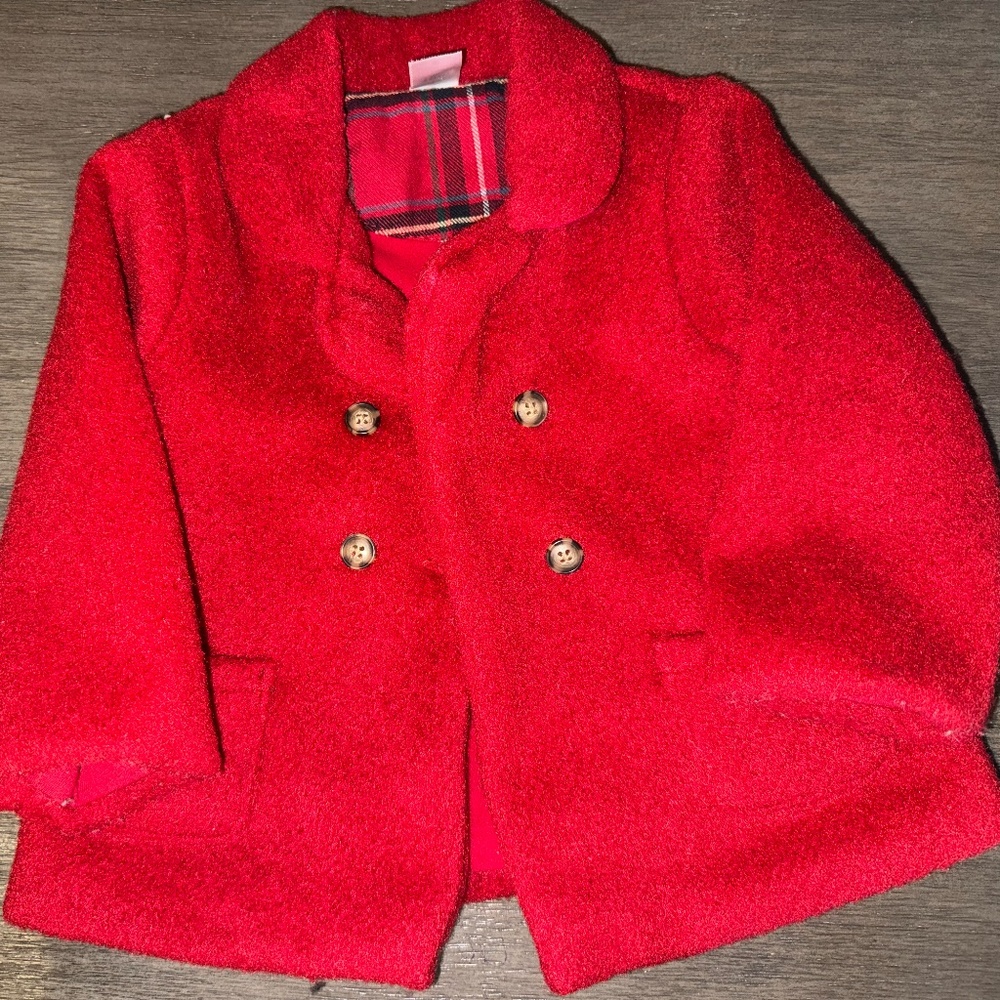 Baby Girls Carter Fleece-Lined Pea coat